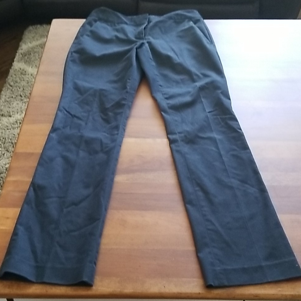 Vince camuto navy slacks straight leg